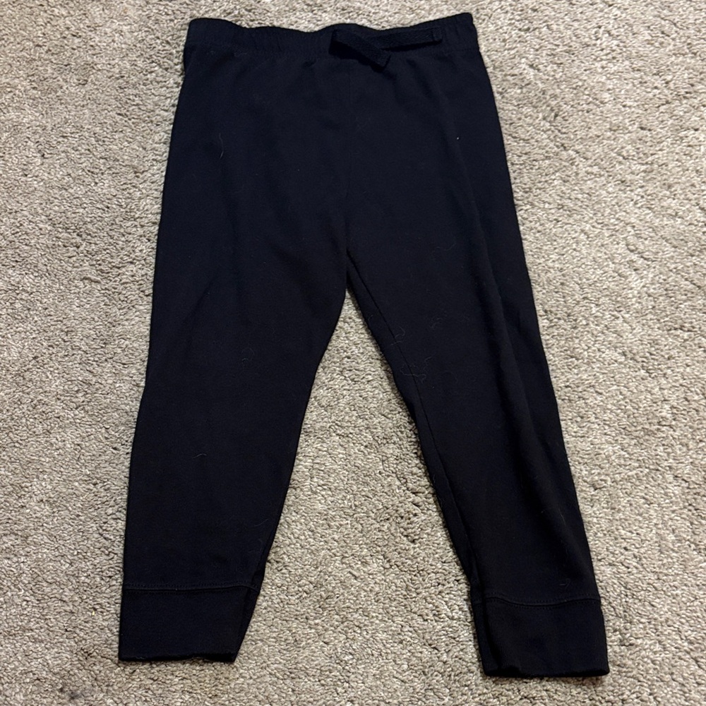 Garanimals Solid Black Kids Leggings